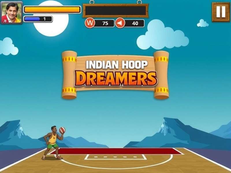 Indian Hoop Dreamers Game Screenshot